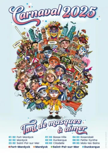 Le carnaval de Dunkerque en approche ! , Dunkerque, Hey Conciergerie